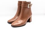 Ghete dama din piele naturala – BRA010NEGRU Botine